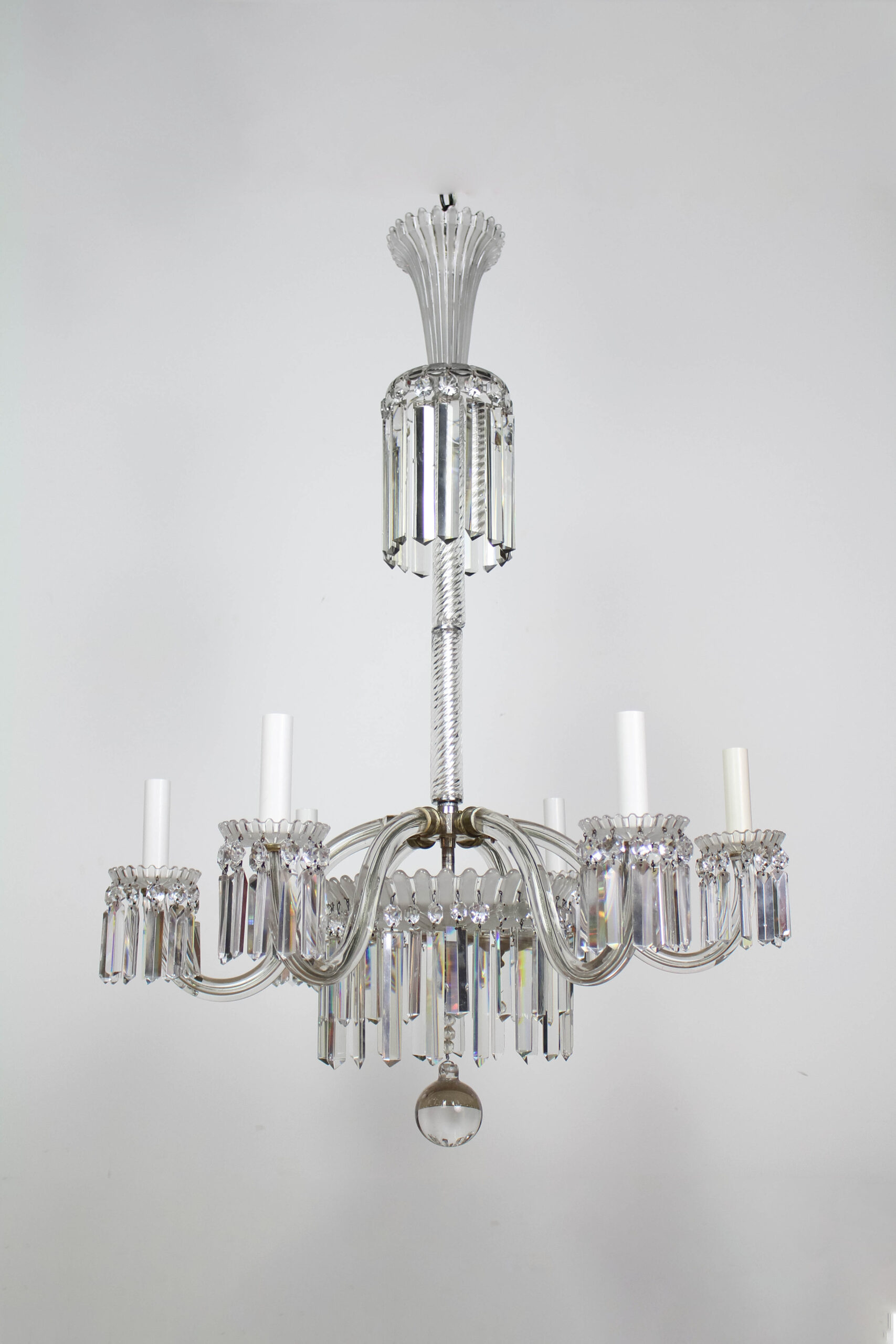Dank je jongen Aankoop 19th Century Restored Crystal Baccarat Chandelier - Appleton Antique  Lighting