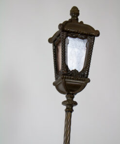 1920's Gothic Revival Lantern Floor Lamp