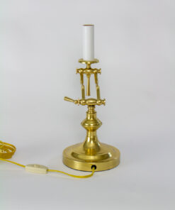 Mid 20th Century Brass Piano Lamp